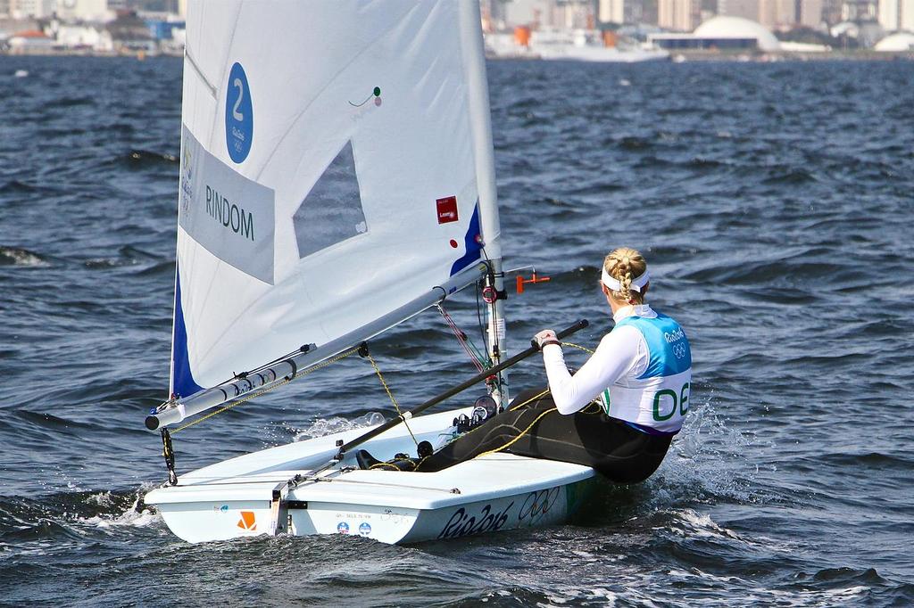 Anne-Marie Rindom DEN) Laser Radial - Day 2 © Richard Gladwell www.photosport.co.nz